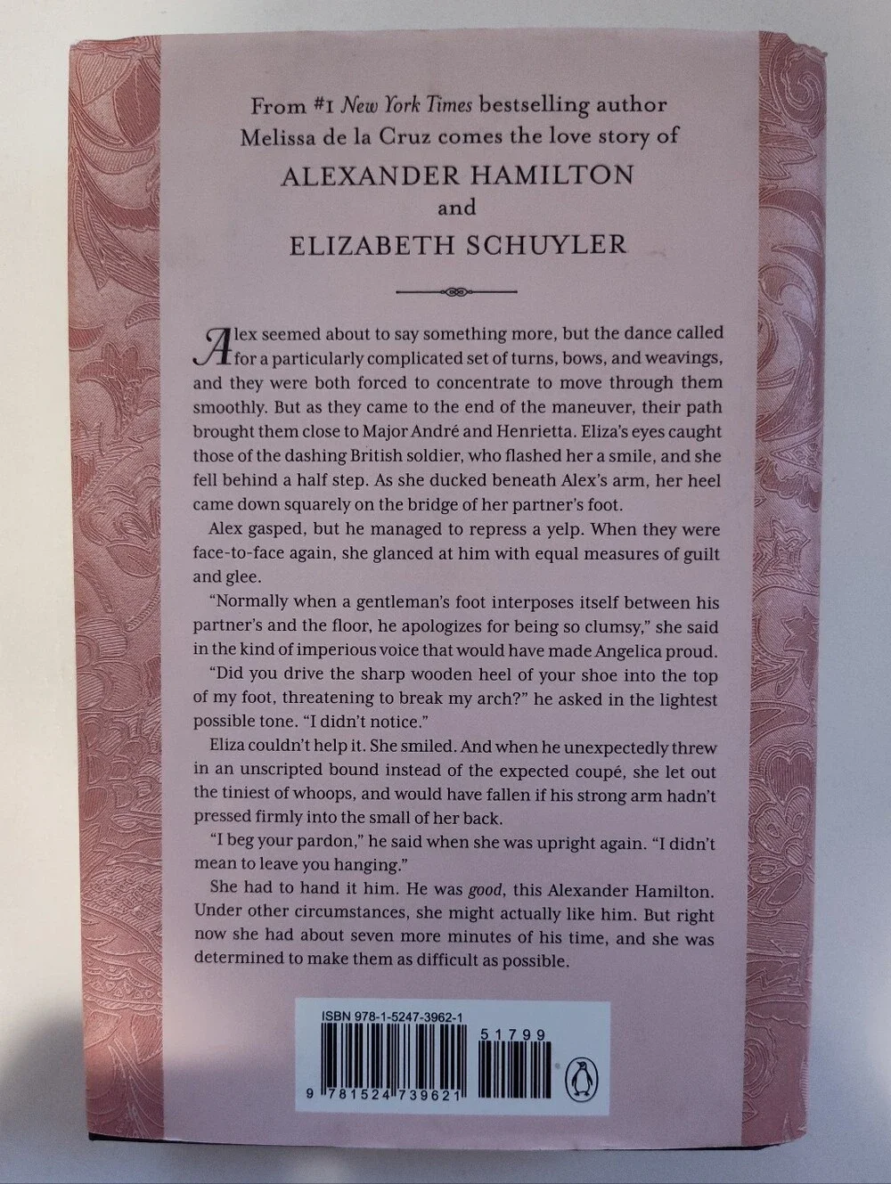 Alex & Eliza (Hardcover) AND Love & War (Paperback) by Melissa De La Cruz